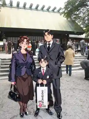 熱田神宮の七五三参