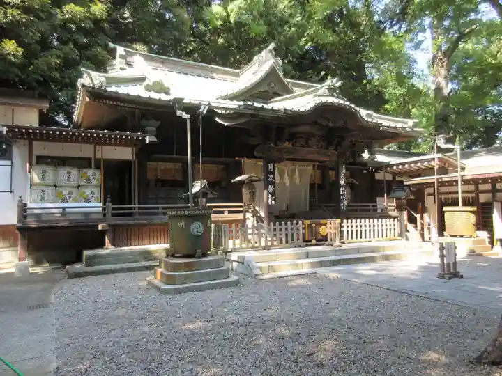 調神社の本殿・本堂