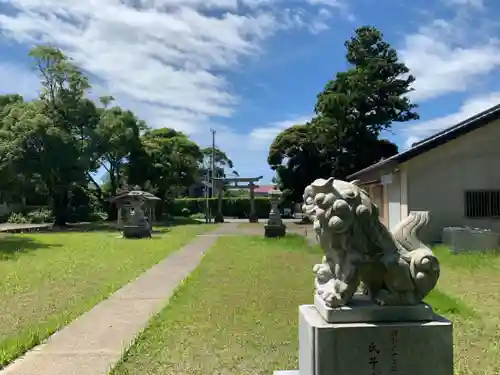 大山神社の狛犬