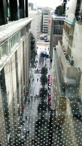 笠森稲荷の周辺