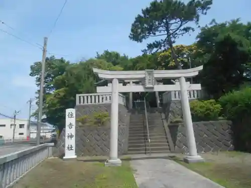 久里浜住吉神社の鳥居