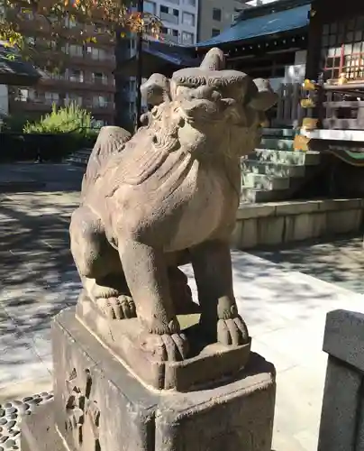 熊野神社の狛犬