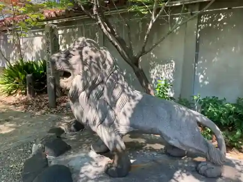 坐摩神社の狛犬