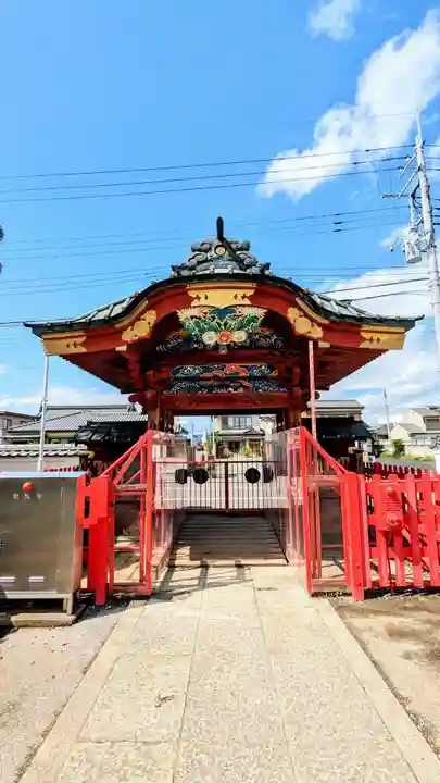 惣宗寺の山門・神門