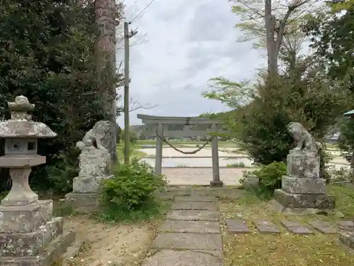 帝跡神社の鳥居