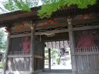 岩殿山安楽寺(吉見観音)の山門・神門