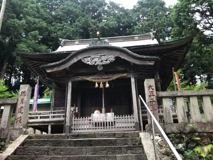 坂本八幡神社の本殿・本堂