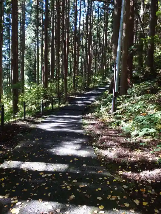 戸隠神社宝光社の周辺