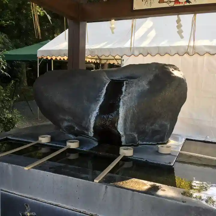 立田阿蘇三宮神社の手水舎