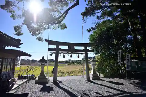 事任八幡宮の鳥居