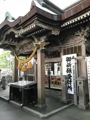 尺間神社の本殿・本堂
