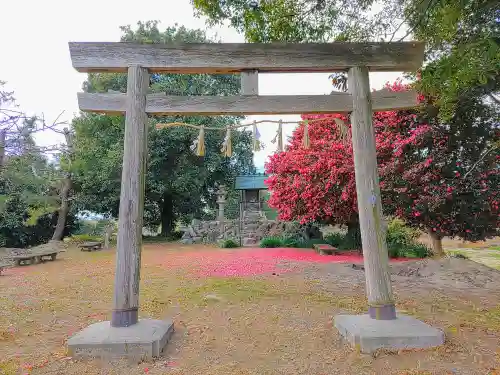 神明社の鳥居