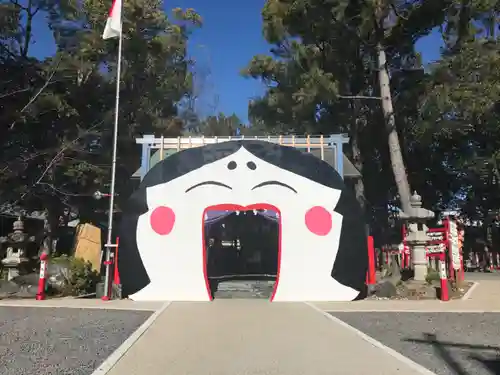 別小江神社の山門