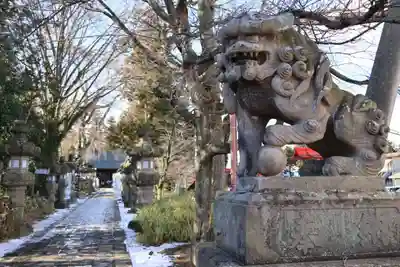 神炊館神社 ⁂奥州須賀川総鎮守⁂の狛犬