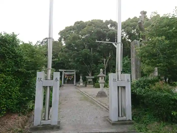 阿自賀神社の山門・神門