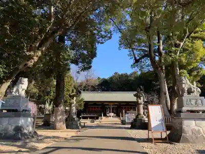 上地八幡宮の本殿・本堂
