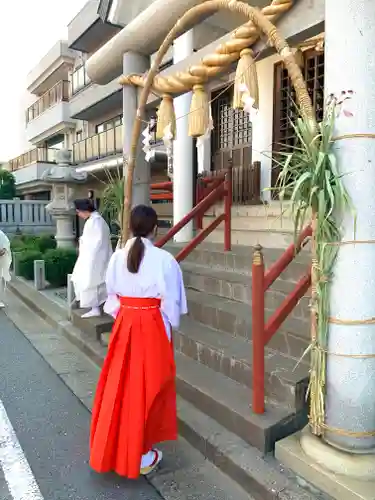 上尾御嶽神社のお祭り