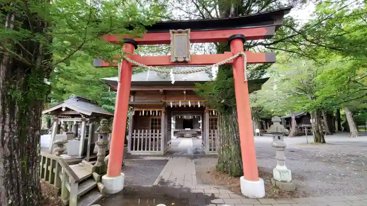 淺間神社(忍野八海)の鳥居