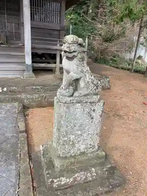 熊野神社の狛犬