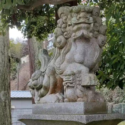 少比古那神社の狛犬