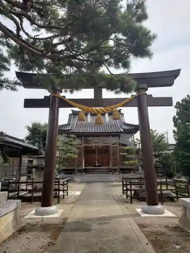 熊野神社の鳥居