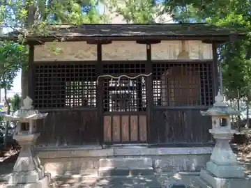 高市御県神社の本殿・本堂
