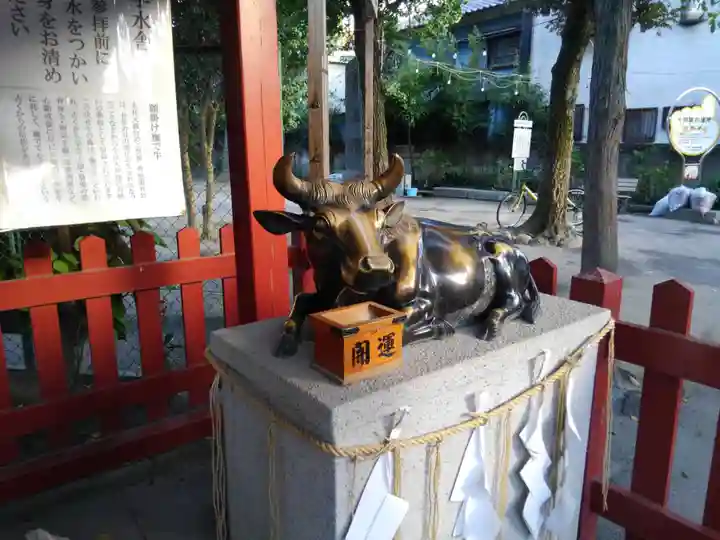 五方山熊野神社の狛犬