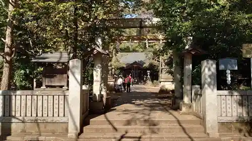 石神井氷川神社の山門・神門
