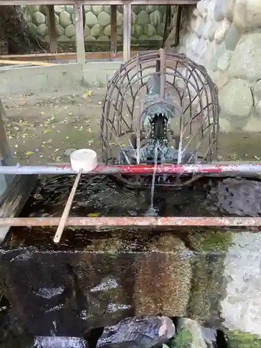 若宮神明社の手水舎