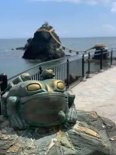 二見興玉神社の狛犬