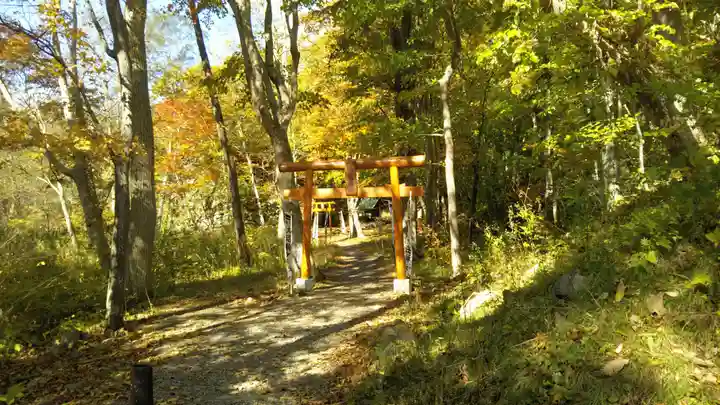 大沼駒ケ岳神社の鳥居