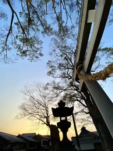 白鳥神社の鳥居