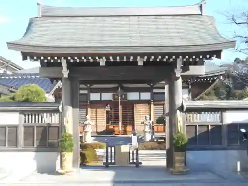 妙長寺の山門・神門