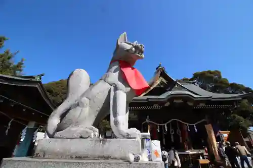 一瓶塚稲荷神社の狛犬