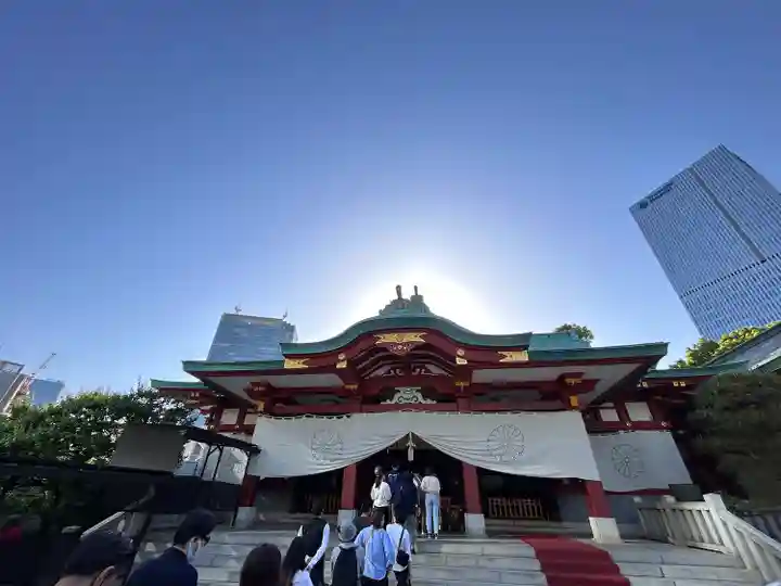 日枝神社の本殿・本堂