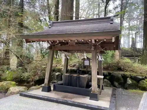 富士山東口本宮 冨士浅間神社の手水