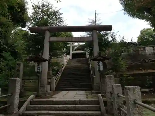 西向天神社の鳥居