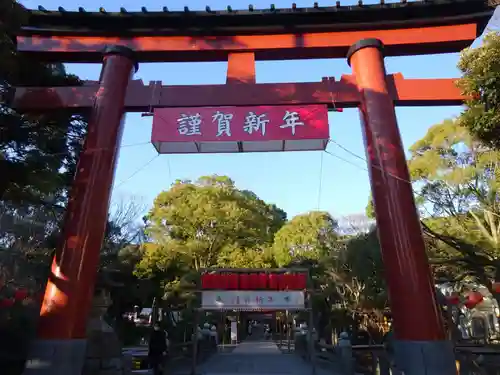 平塚八幡宮の鳥居