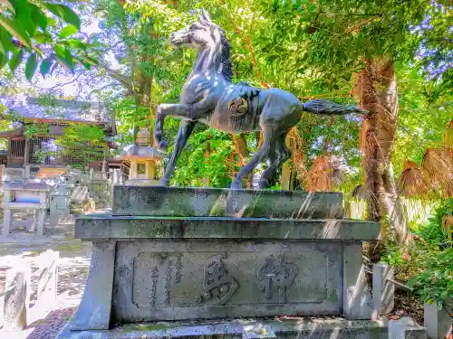 多賀神社（島本）の狛犬