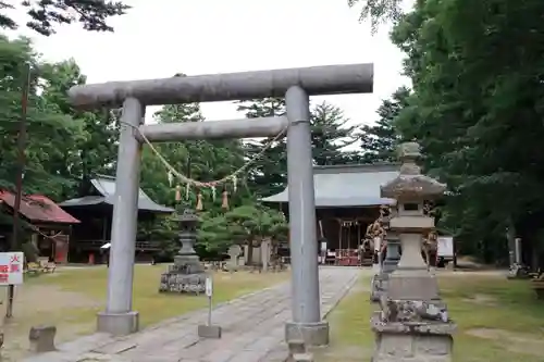 三春大神宮の鳥居