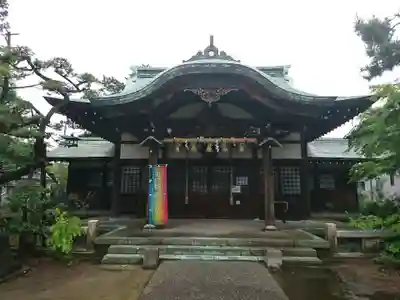 八幡神社の本殿・本堂