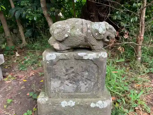 賀茂神社の狛犬