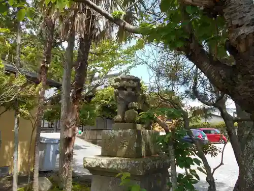 小名浜諏訪神社 ～海の鎮守様～の狛犬