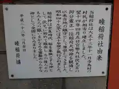 睦稲荷神社の歴史