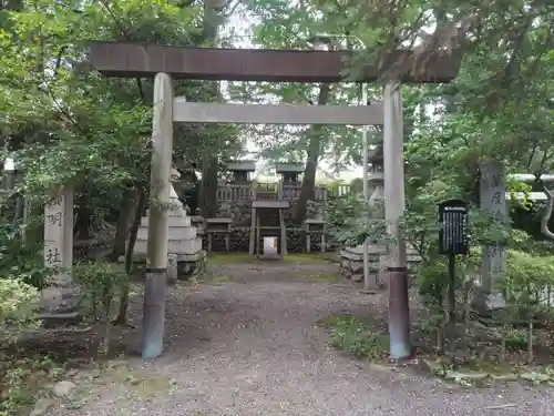 若宮神明社の鳥居