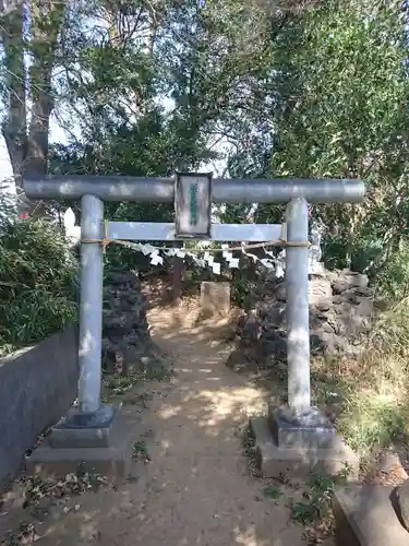 富士見稲荷神社の鳥居