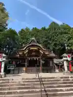 白川神社の本殿・本堂