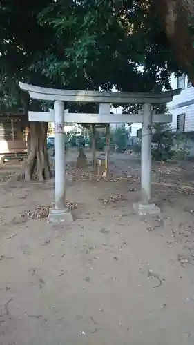 大六天神社の鳥居