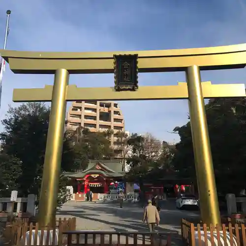 金神社の鳥居