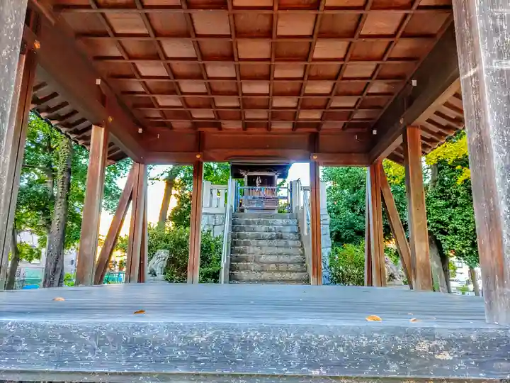 八幡社の本殿・本堂